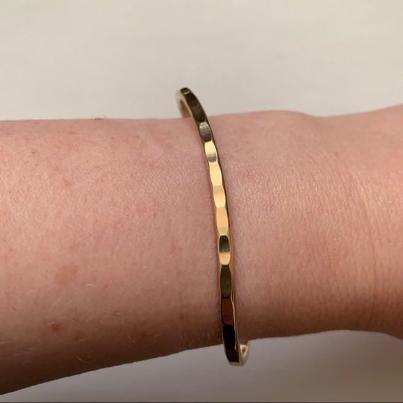 Small Gold Fill Cuff Bracelet - Picture 2 of 7